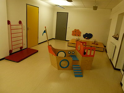 Bewegungs- und Schlafraum