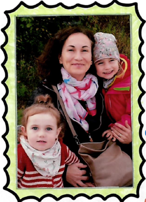 Ramona Lüders und ihre Töchter.